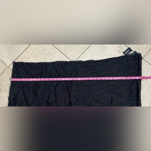 NWT Black Sparkle Infinity Linen multi-use Wrap - Picture 5 of 6